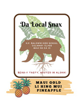 Load image into Gallery viewer, Da Local Snax-Dehydrated Maui Gold Li Hing Mui Pineapple
