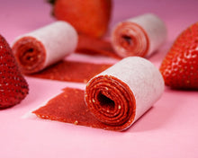 Load image into Gallery viewer, Lele Local Flavors-Strawberry Pineapple Fruit Rolls
