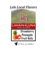 Load image into Gallery viewer, Lele Local Flavors-Strawberry Pineapple Fruit Rolls
